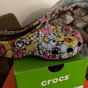 Crocs Floral Clogs